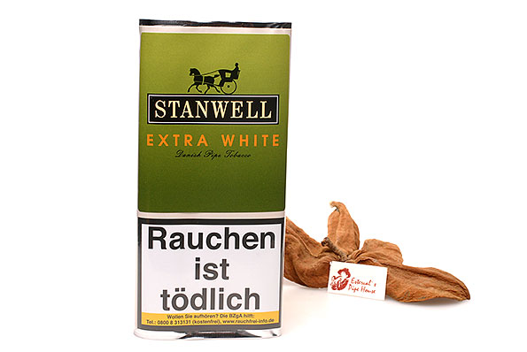 Stanwell Extra White (Extra Fine) Pipe tobacco 50g Pouch  Stanwell Extra White (Extra Fine) Pipe tobacco 50g Pouch